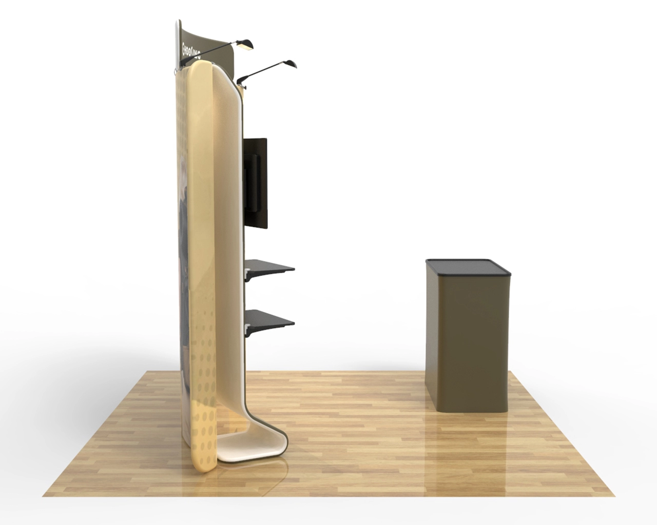 8ft Curved FlexBooth™ Max Kit