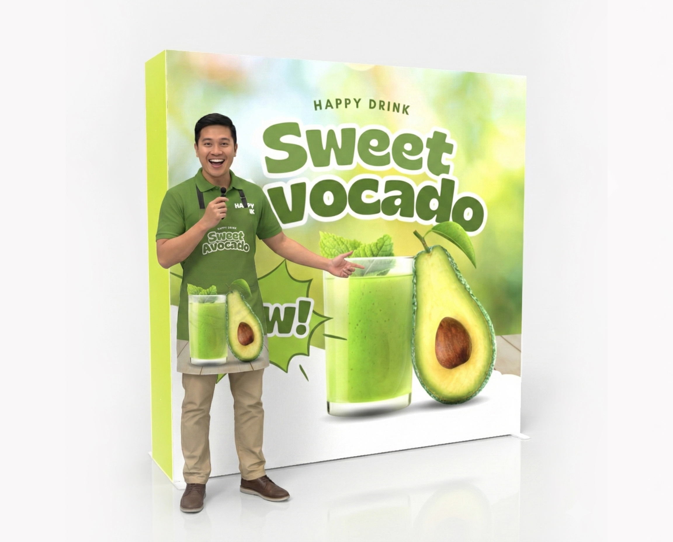 8ft SEGQuick™ Backdrop -Pop Up Backlit