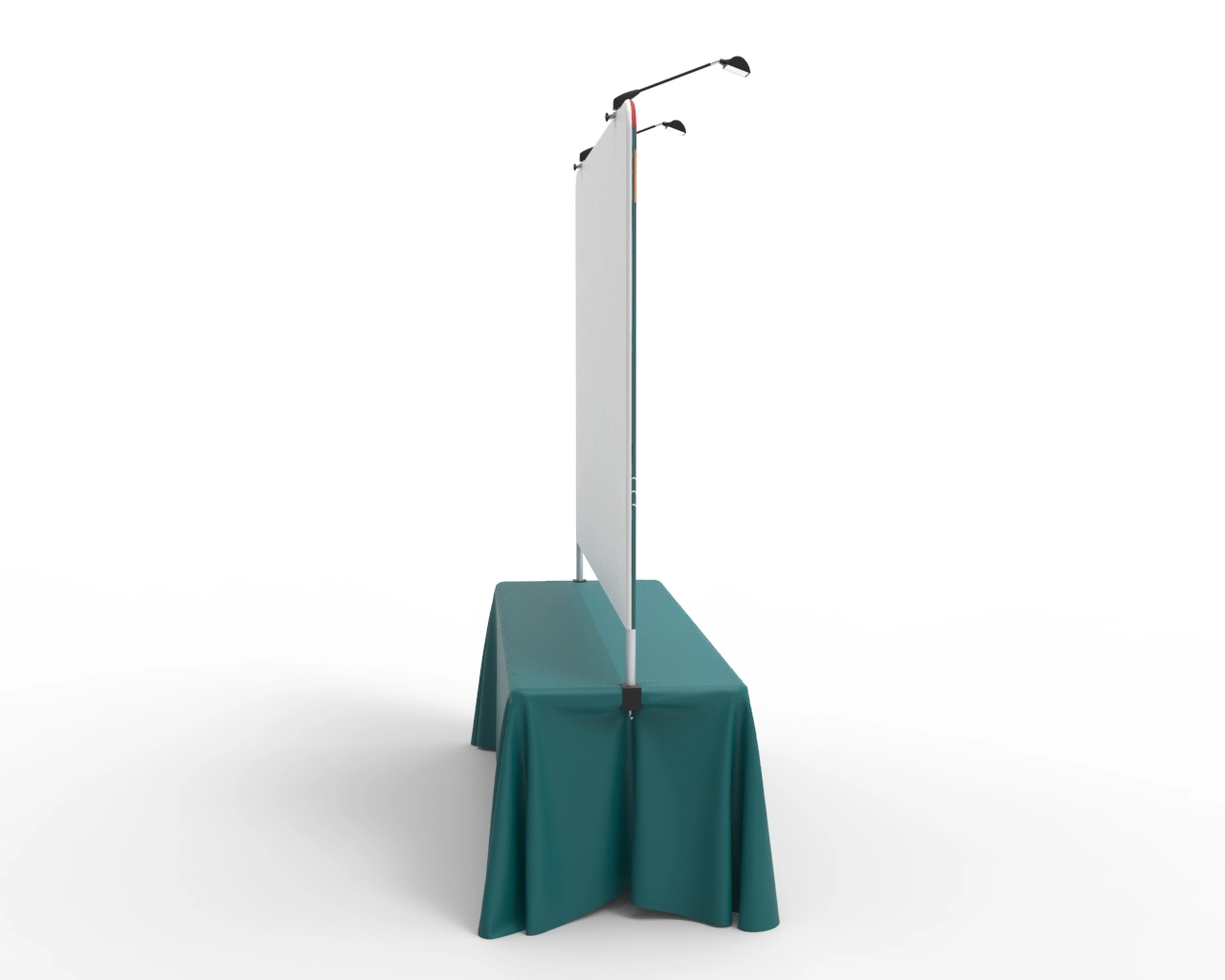 8ft Straight Trade Show Tabletop Display