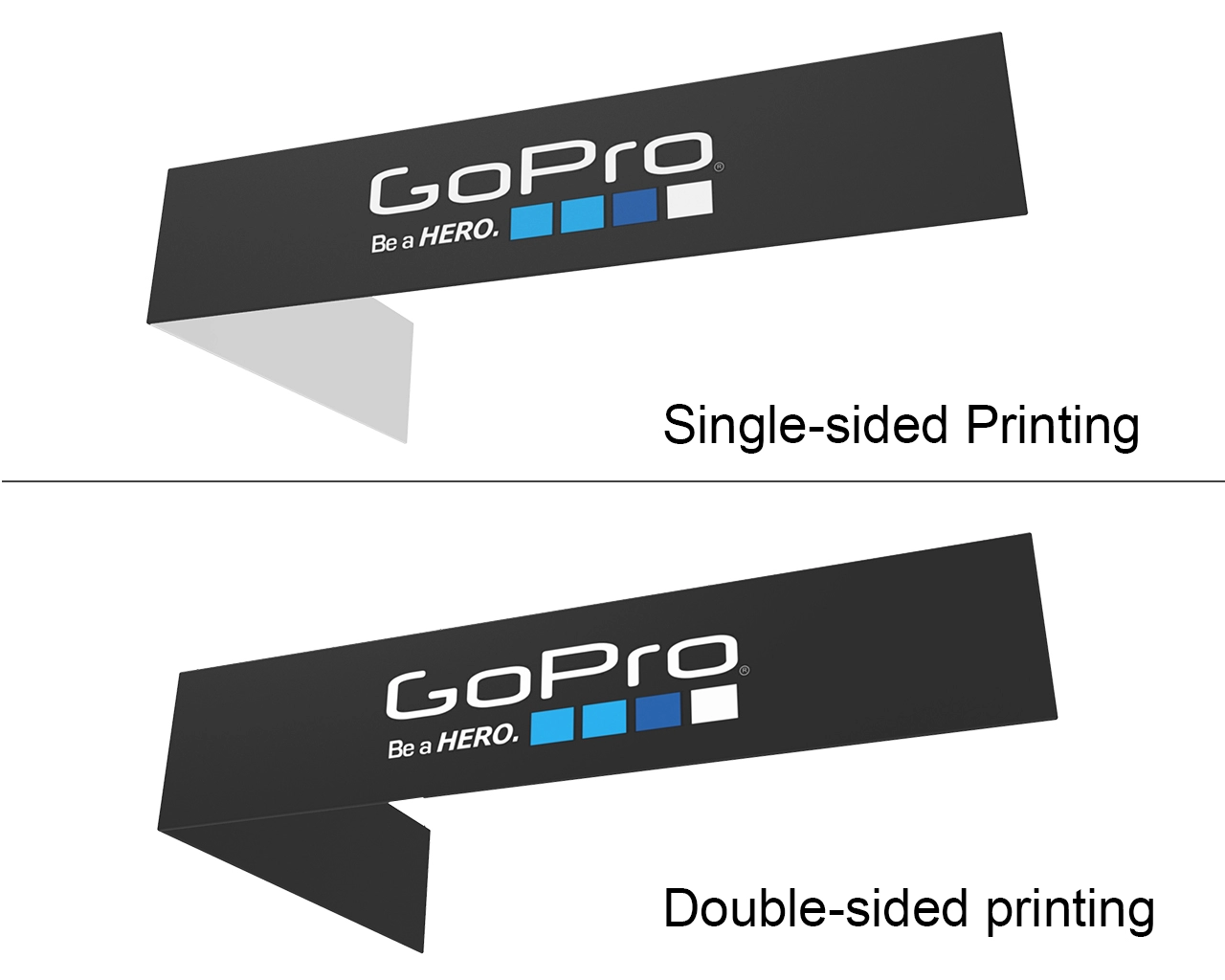 20ft L-Shaped Hanging Sign for Trade Shows