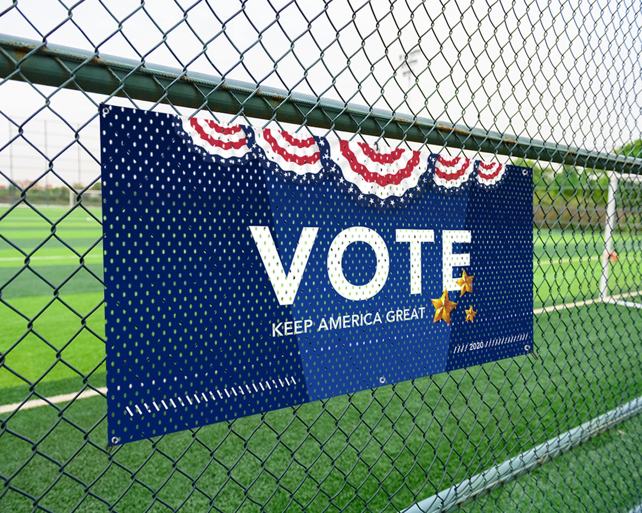 Custom Mesh Banner