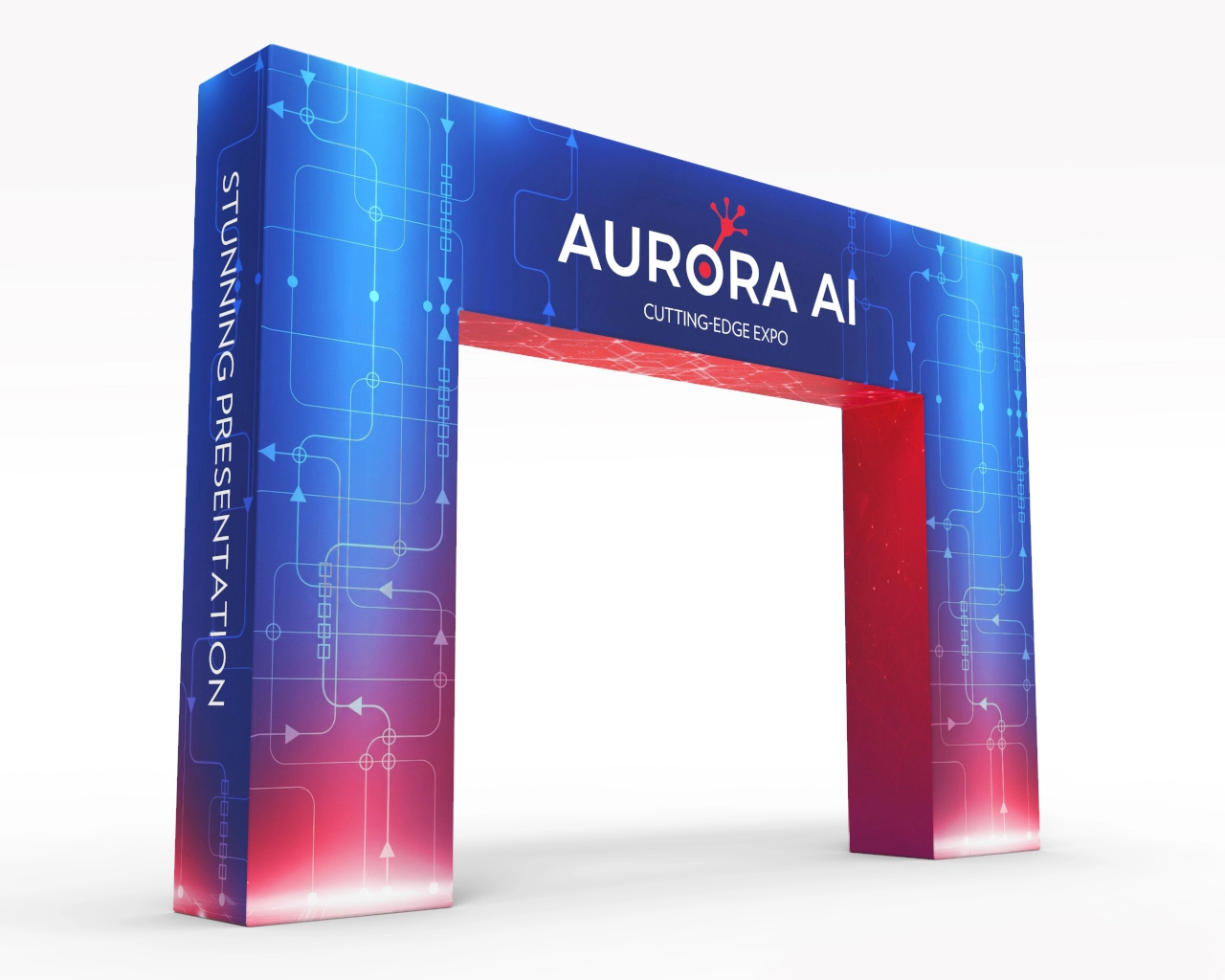 Custom Bridge Event Arch Graphic