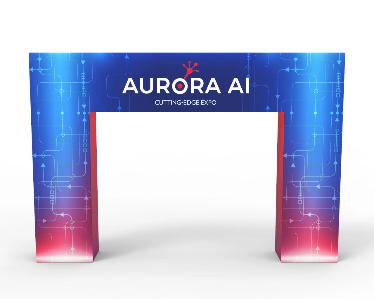 Custom Bridge Event Arch Graphic