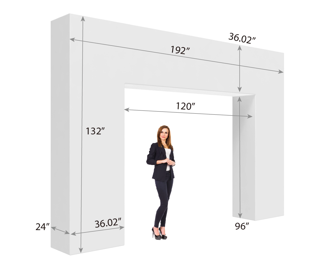 Custom Bridge Event Arch Graphic