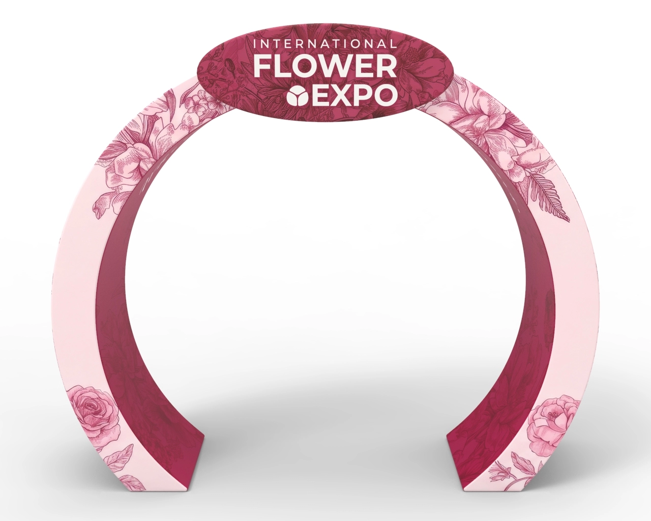 Custom Rectangular Trade Show Arch Display