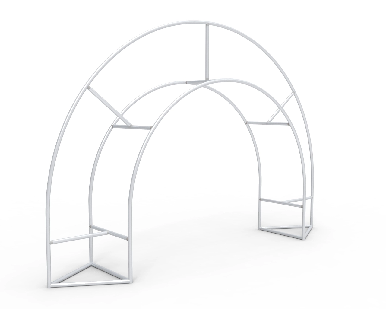 Custom Triangular Trade Show Archway Display
