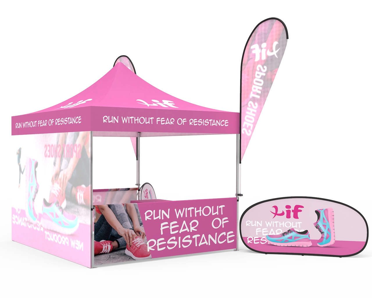 Custom 10x10 Pop Up Canopy Tent Combos 11 for Events