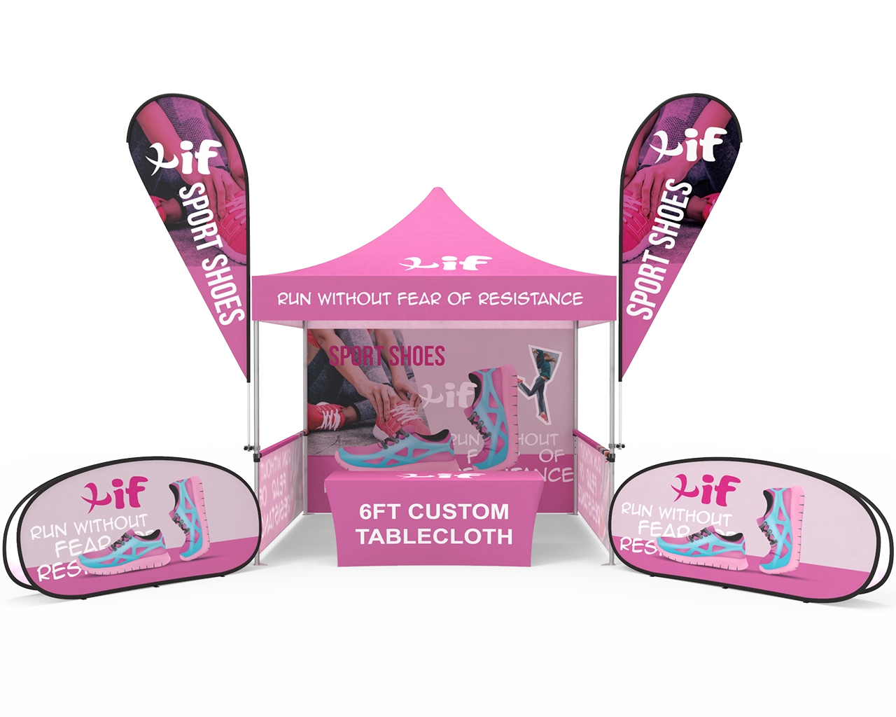 Custom 10x10 Pop Up Canopy Tent Combos 11 for Events