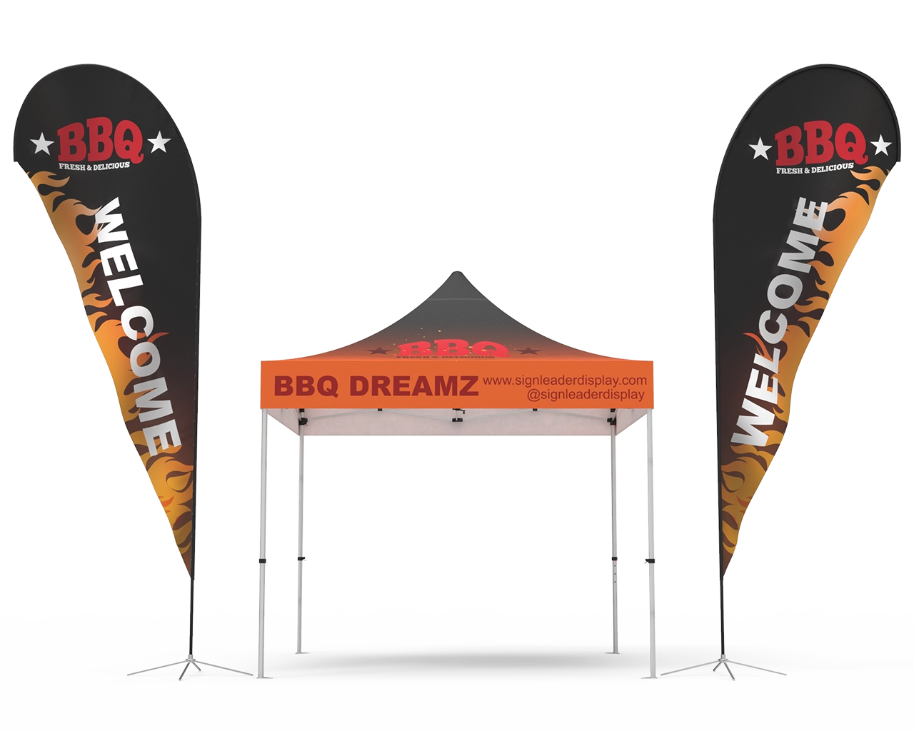 Custom 10x10 Pop Up Canopy Tent Combos 18 for Events