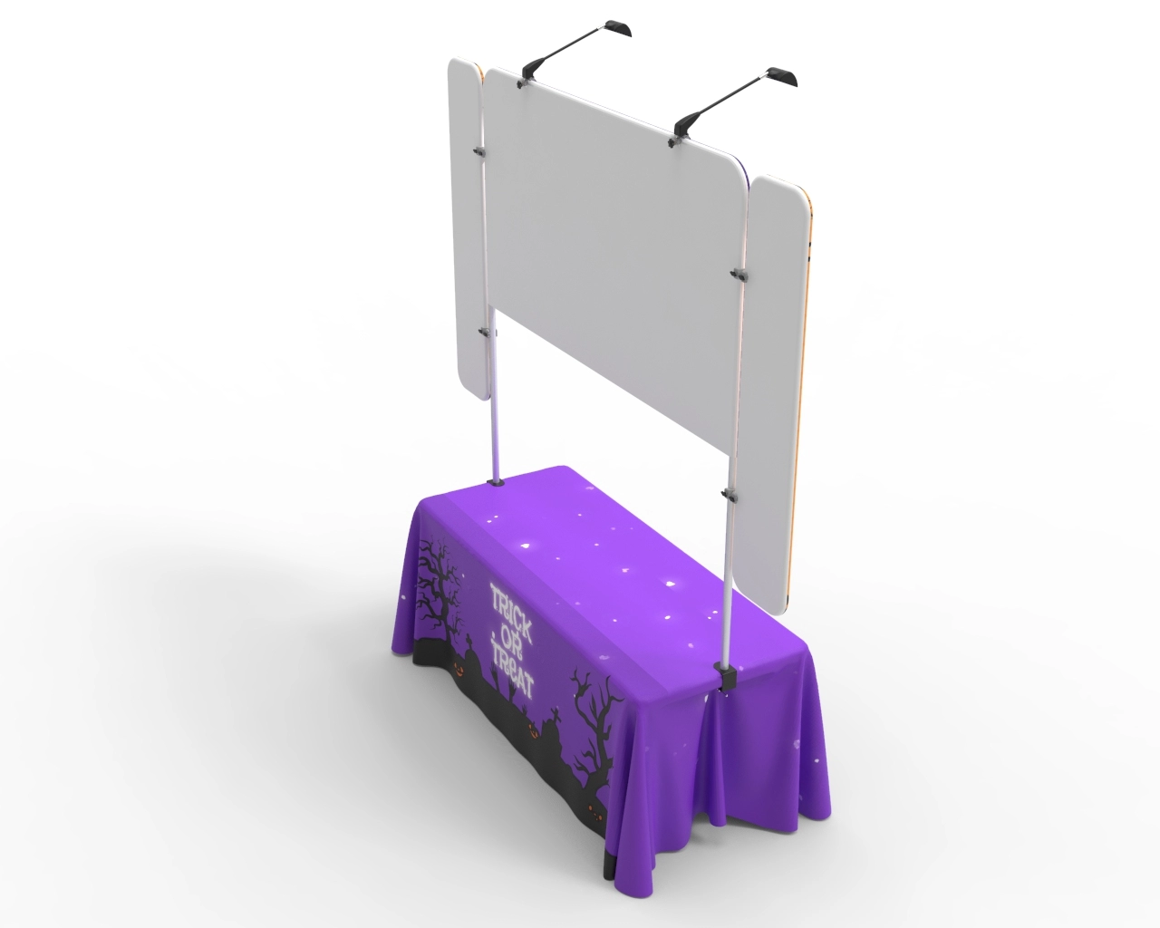 Double Header Tabletop Trade Show Displays