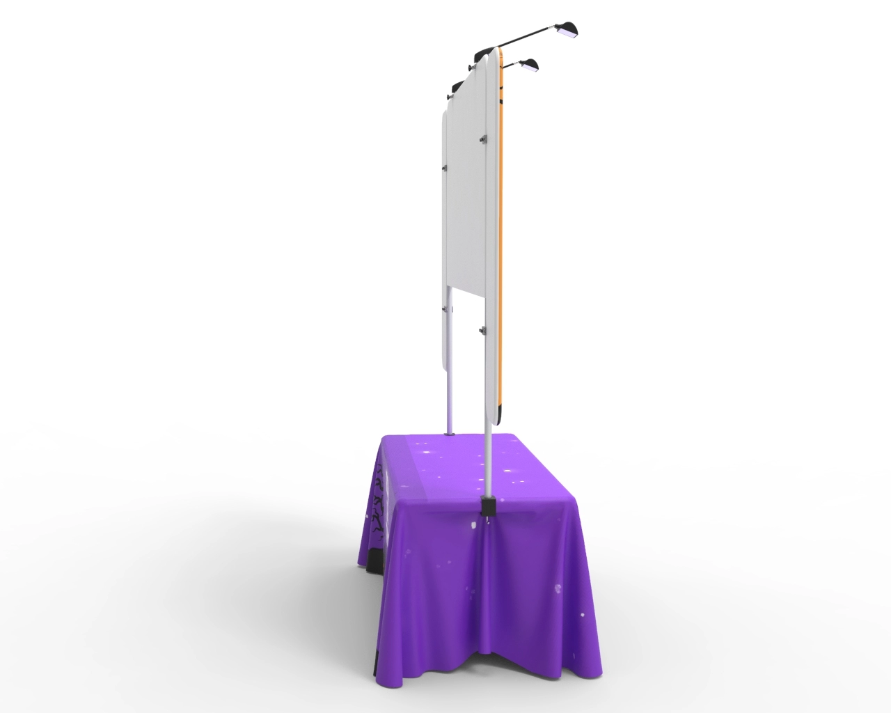 Double Header Tabletop Trade Show Displays
