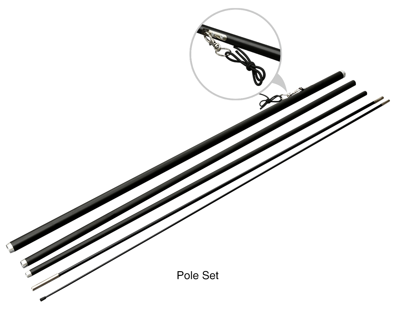 Custom Feather Angled Flag
