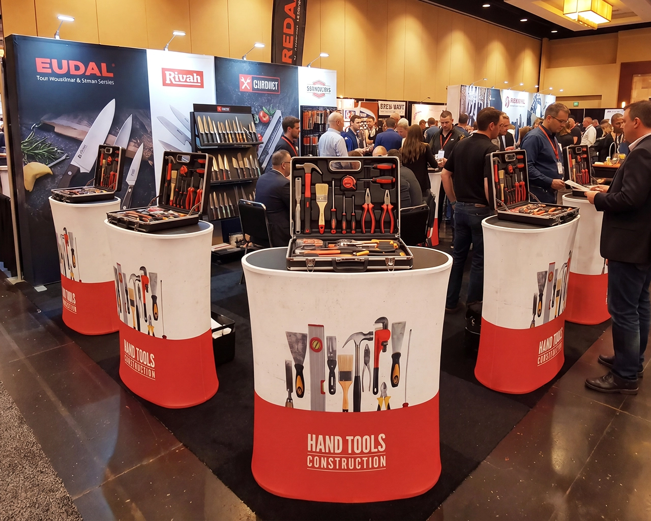 Oval Display Counter 
