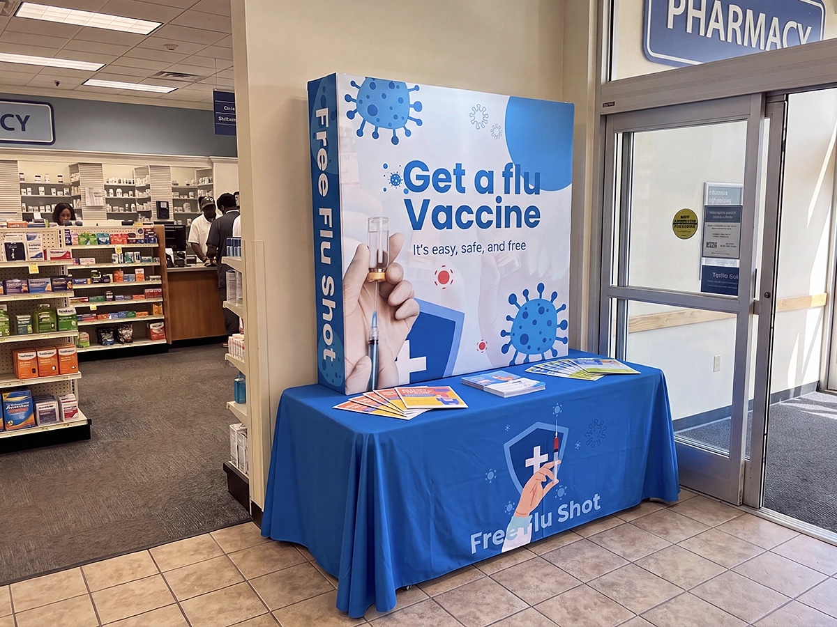 Table Top Pop Up Display -Small