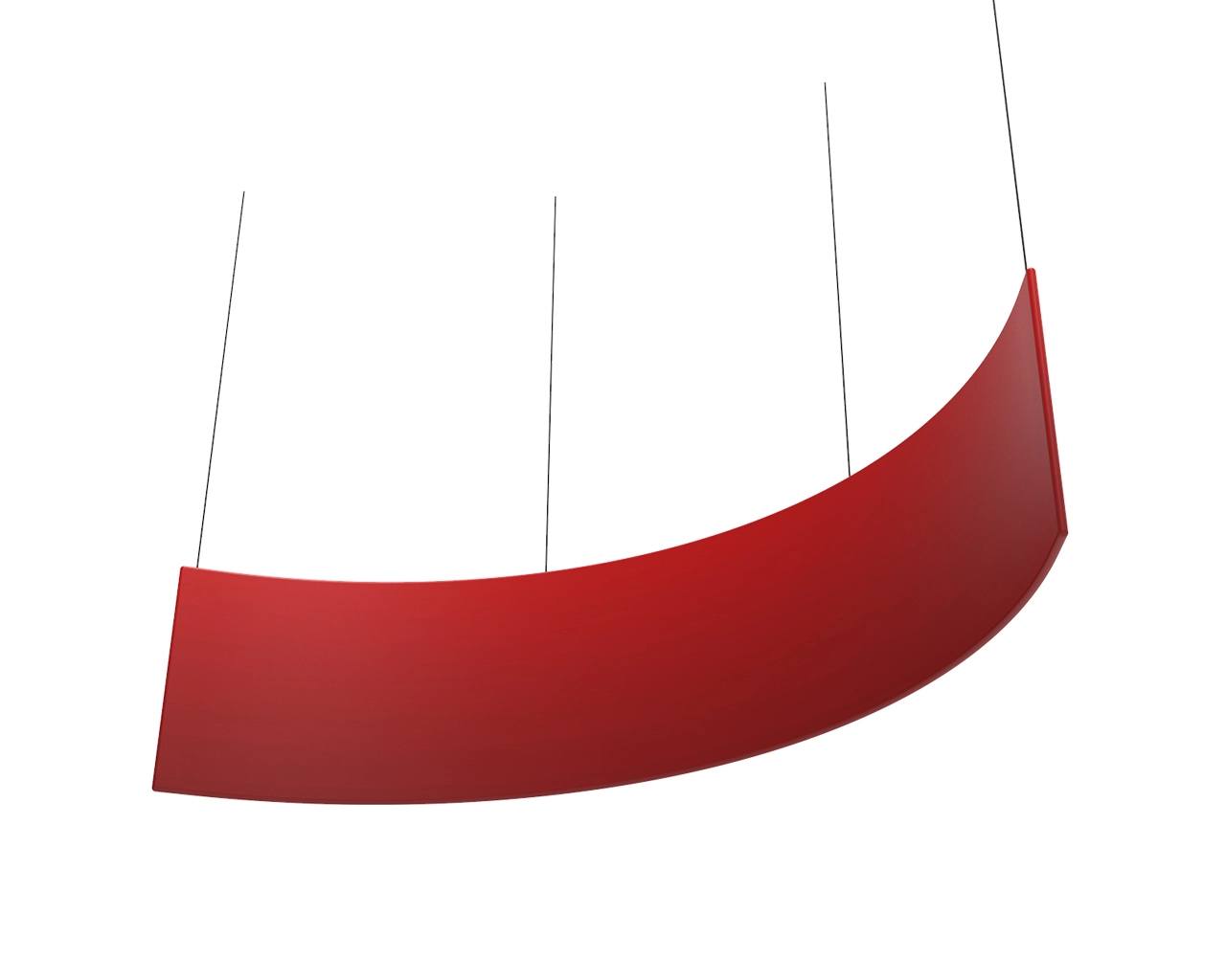 15ft Curved SkyTube Hanging Trade Show Sign