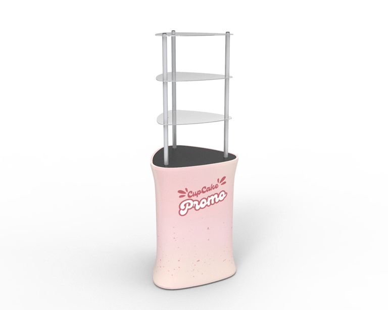 Triangular TradeTower Display