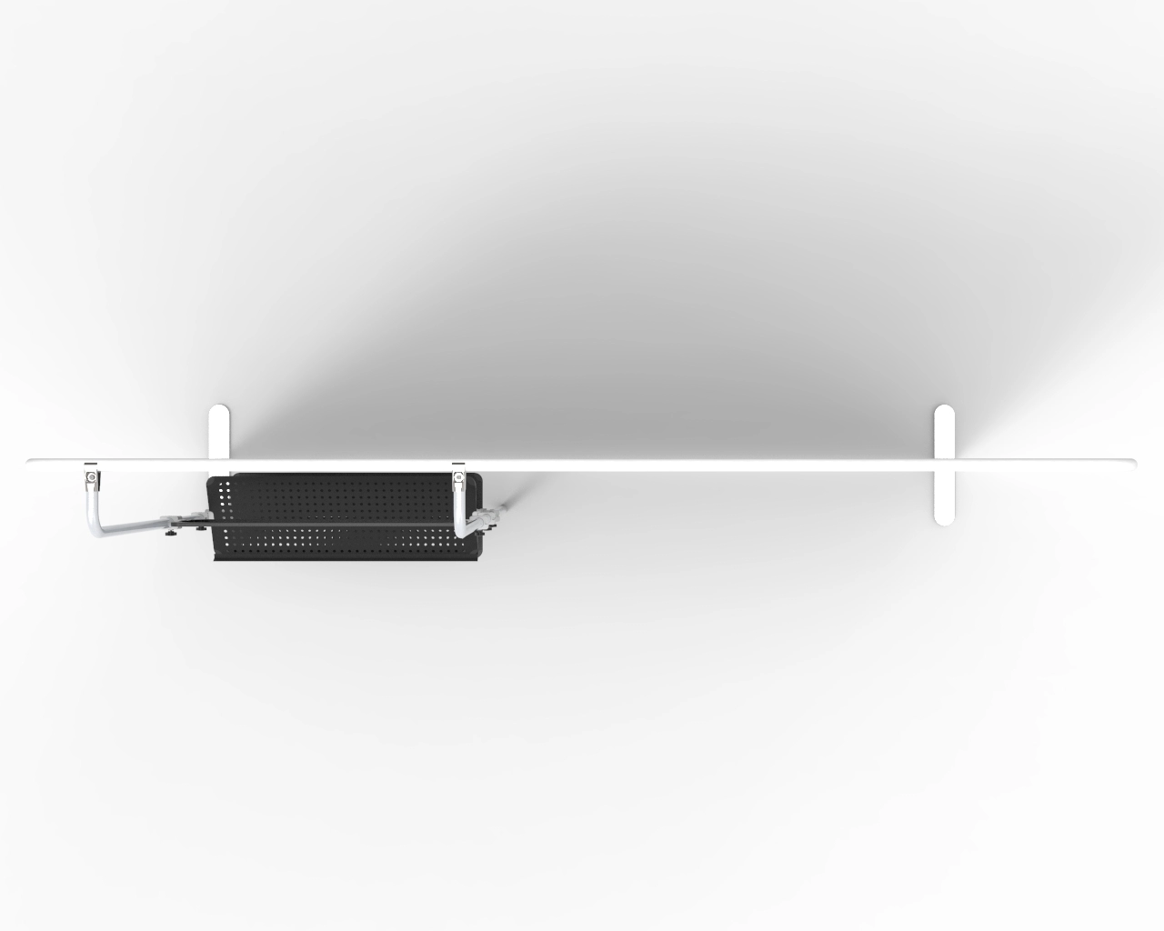 TriStyle Black Aluminum Shelves